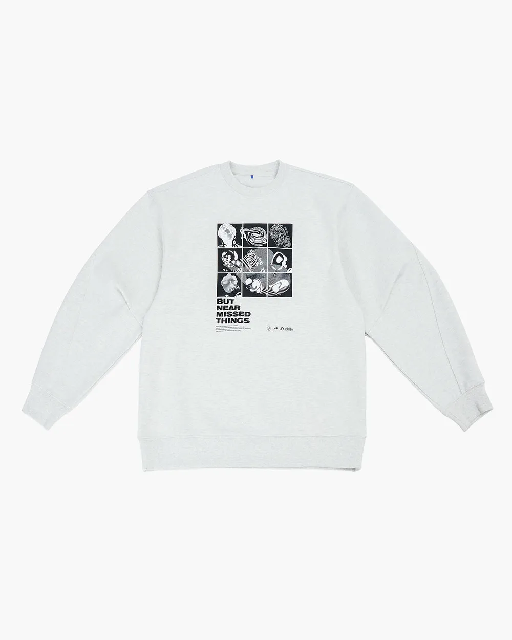 ADERERROR  |Unisex Street Style Long Sleeves Logo Sweatshirts