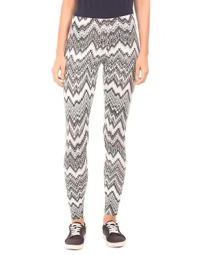 Aeropostale Printed Slim Fit Leggings