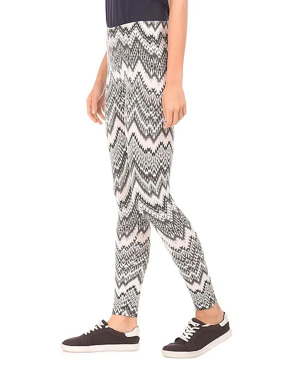 Aeropostale Printed Slim Fit Leggings