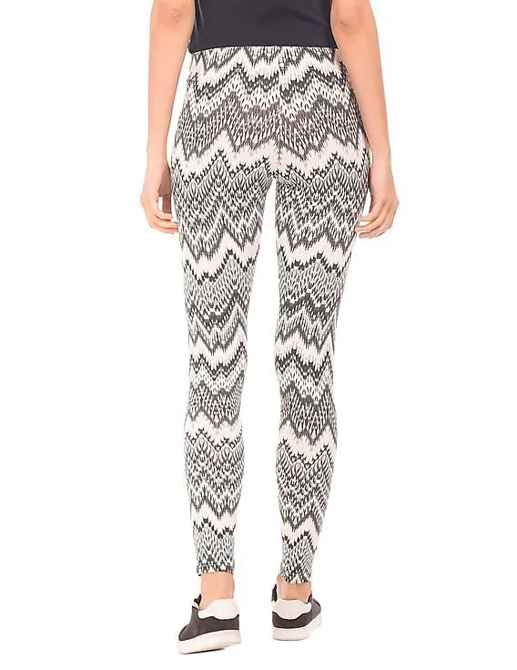 Aeropostale Printed Slim Fit Leggings