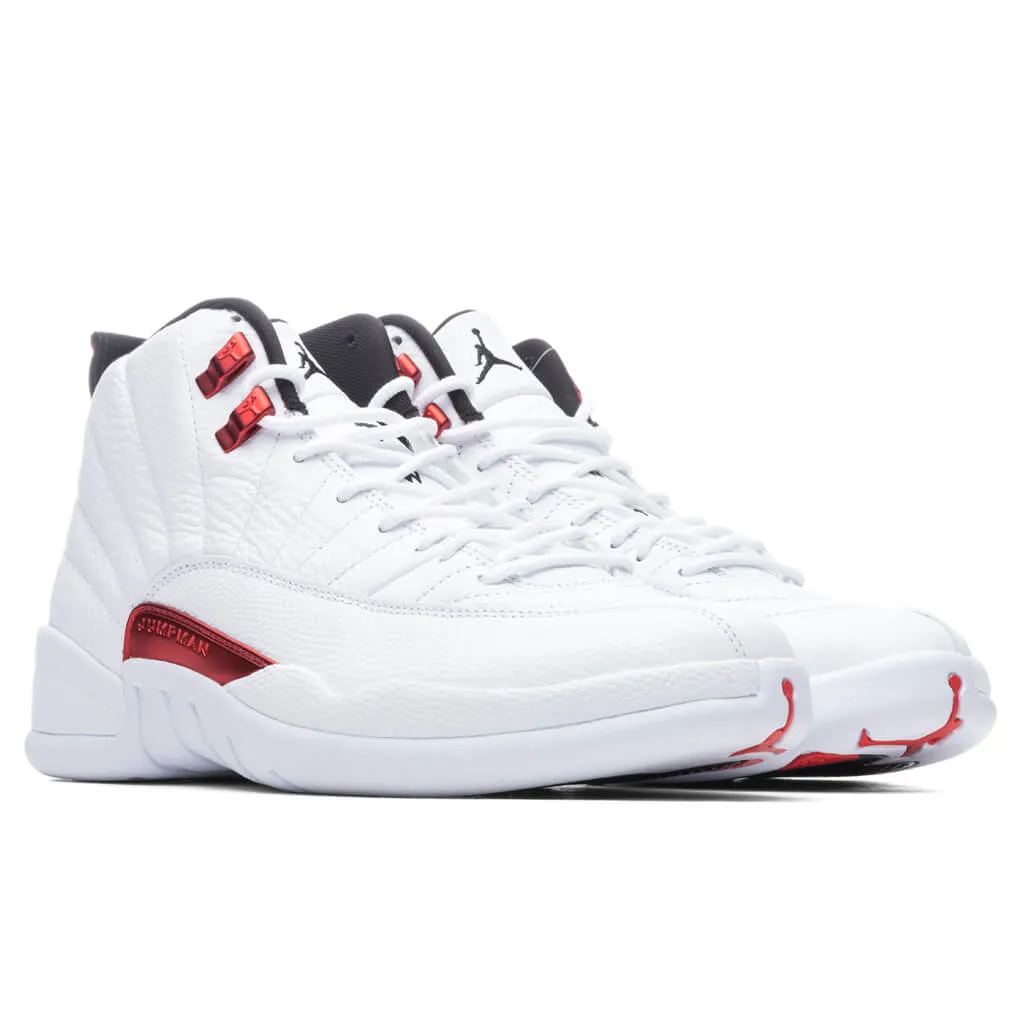 Air 12 Retro 'Twist' - White/University Red