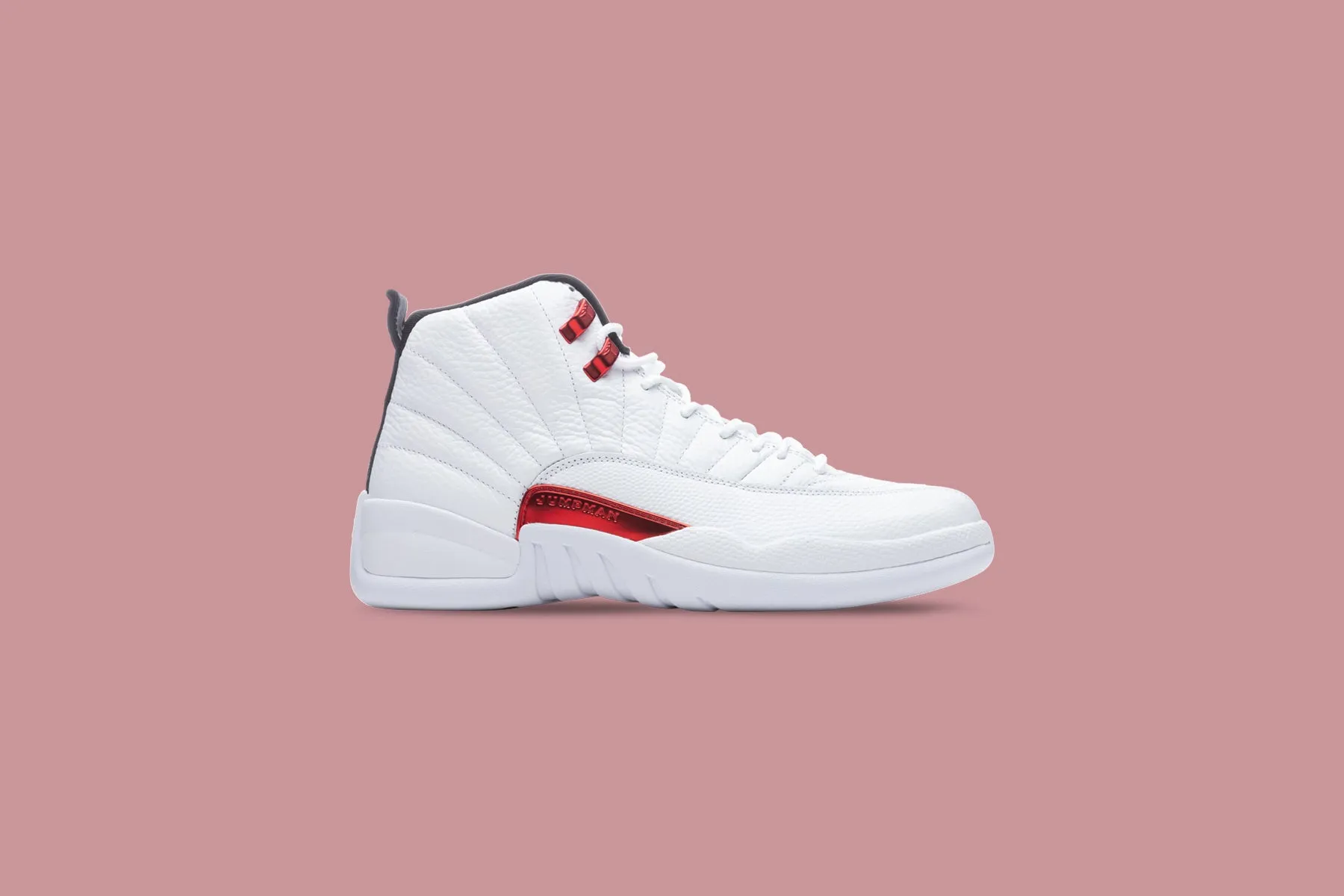 Air 12 Retro 'Twist' - White/University Red