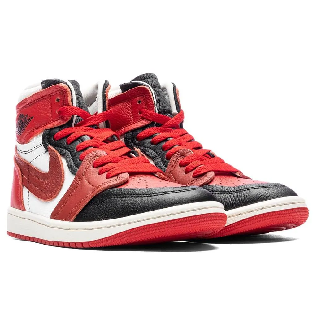 Air Jordan 1 High MM Women's - Sport Red/Dune Red/Black