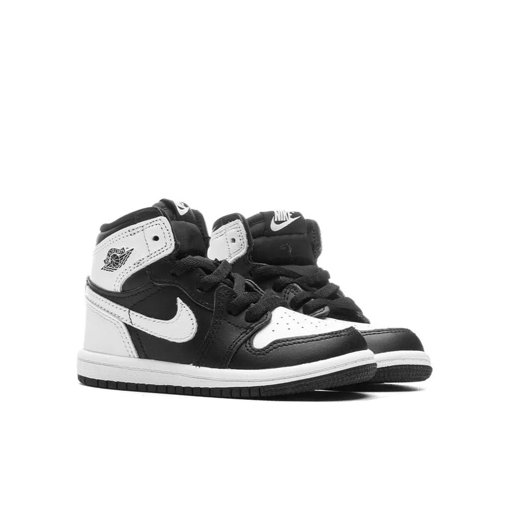 Air Jordan 1 Retro High OG (TD) - Black/White