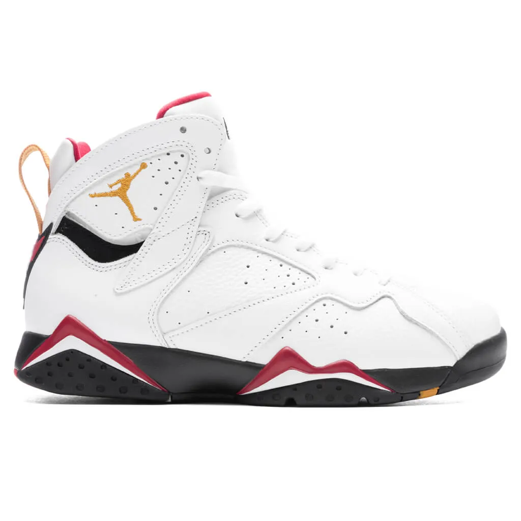 Air Jordan 7 Retro - White/Cardinal Red/Chutney