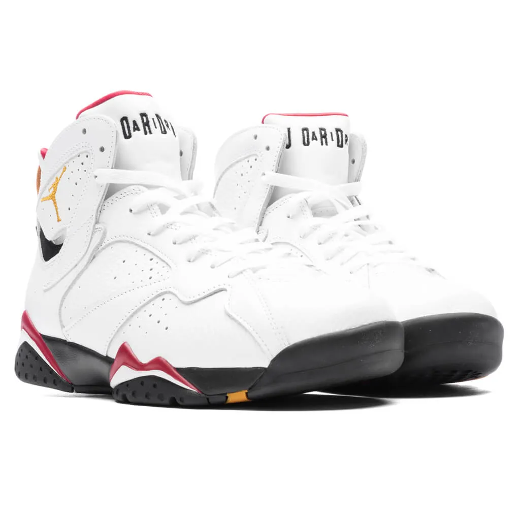 Air Jordan 7 Retro - White/Cardinal Red/Chutney