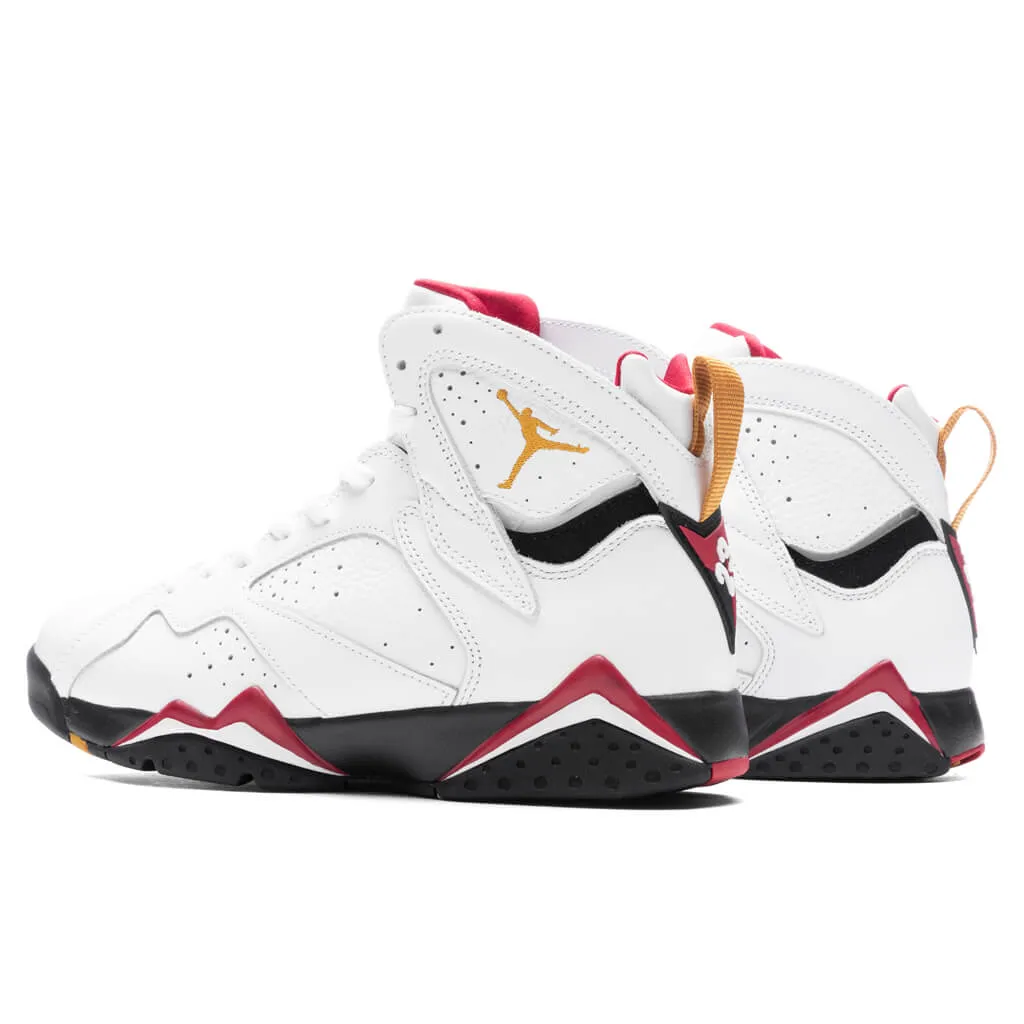 Air Jordan 7 Retro - White/Cardinal Red/Chutney