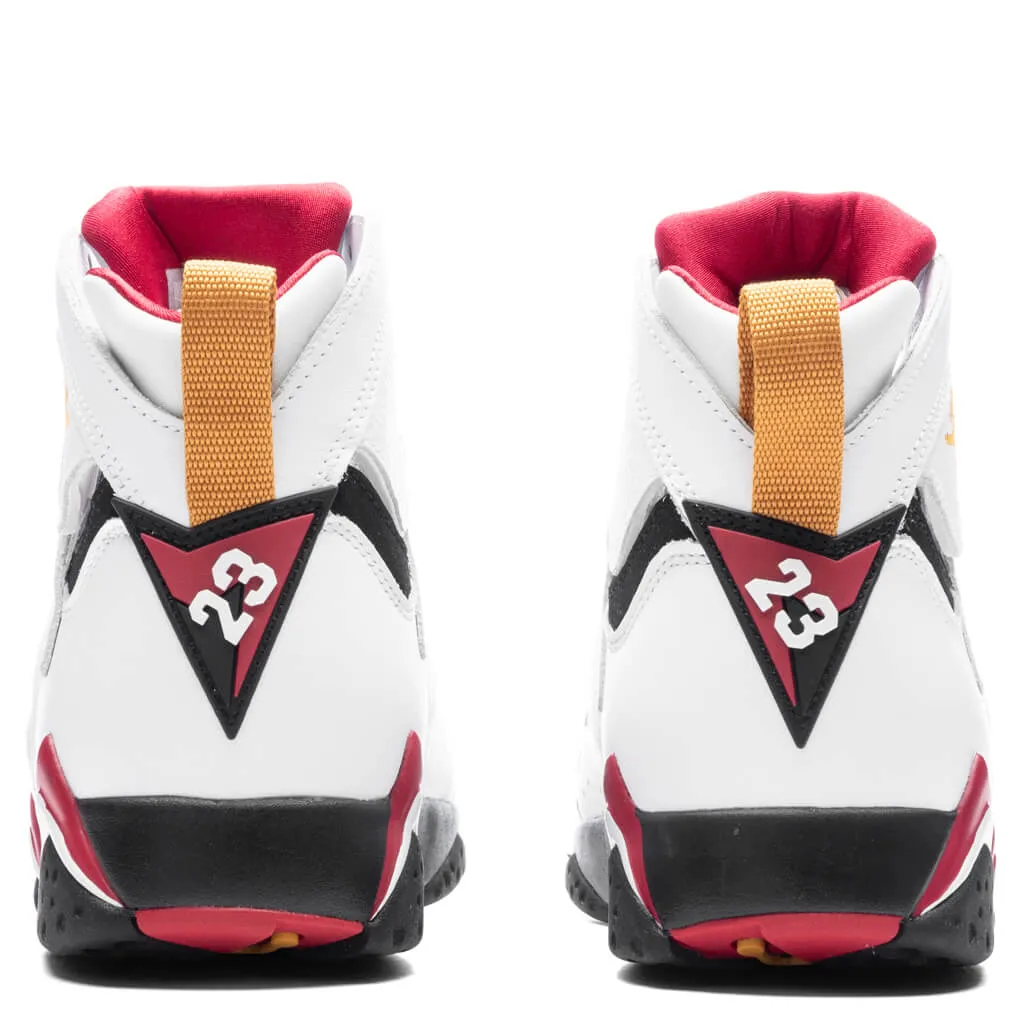 Air Jordan 7 Retro - White/Cardinal Red/Chutney