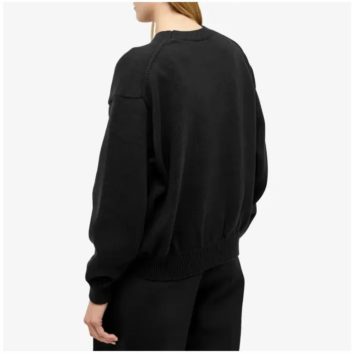 Alexander Wang  |Crew Neck Long Sleeves Cotton V-neck & Crew neck