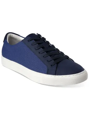 ALFANI Mens Blue Comfort Grayson Round Toe Platform Lace-Up Athletic Sneakers Shoes M