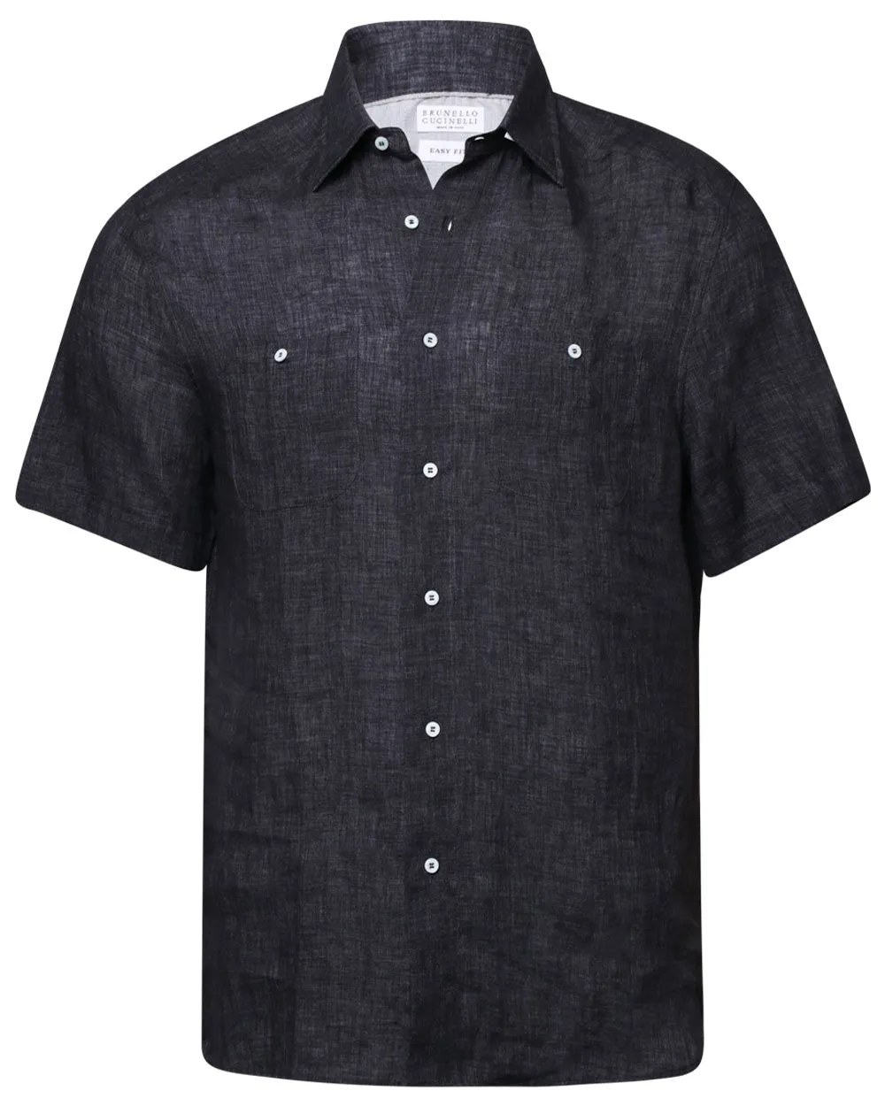 Anthracite Full Button Sportshirt