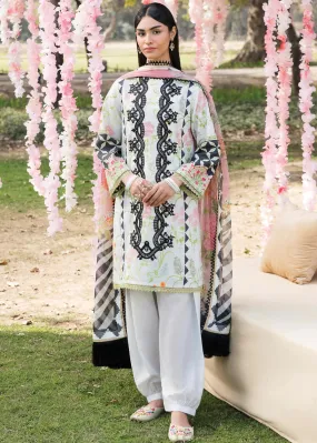 Bahar By Afrozeh Printed Lawn Unstitched 3 Piece Suit - 03