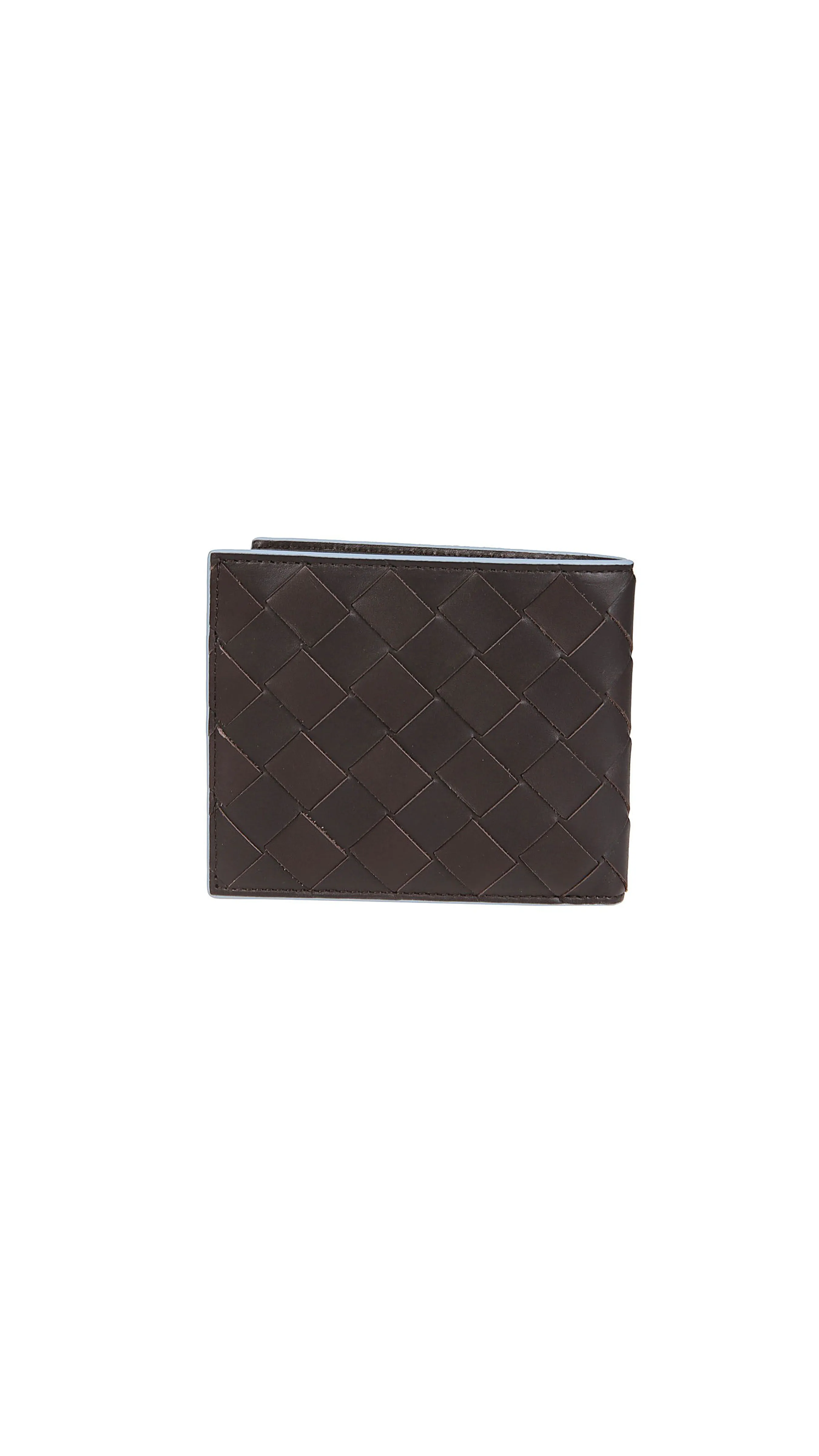 Bottega Veneta Intrecciato Bi-Fold Wallet - Fondant\Ice