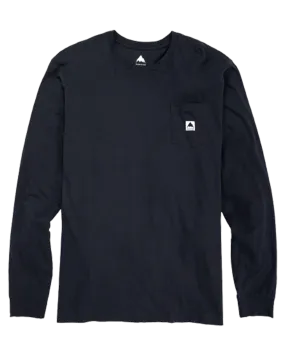 Burton Colfax Long Sleeve T-Shirt - True Black