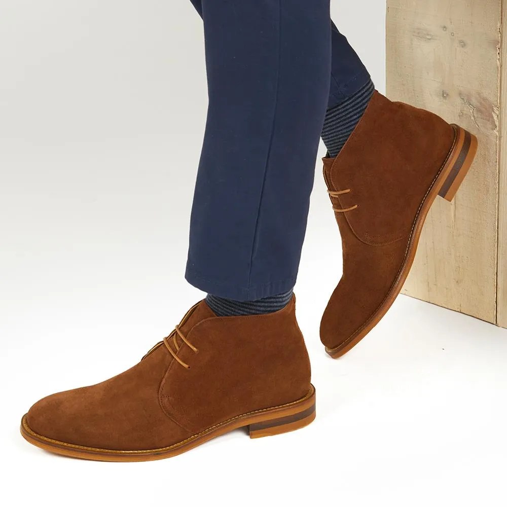 Campbell Suede Desert Boots - CAMPBELL / 321 132