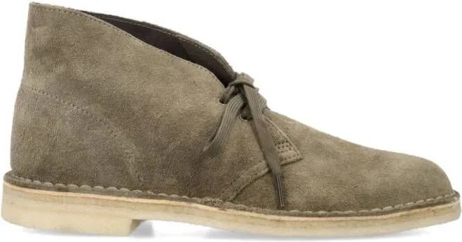 Clarks Originals suede desert boots Green