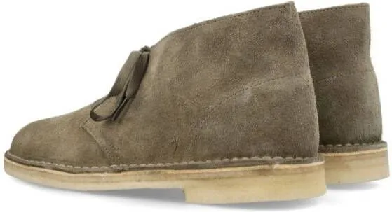 Clarks Originals suede desert boots Green