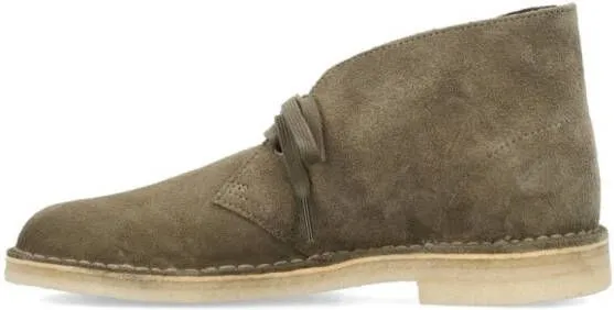 Clarks Originals suede desert boots Green