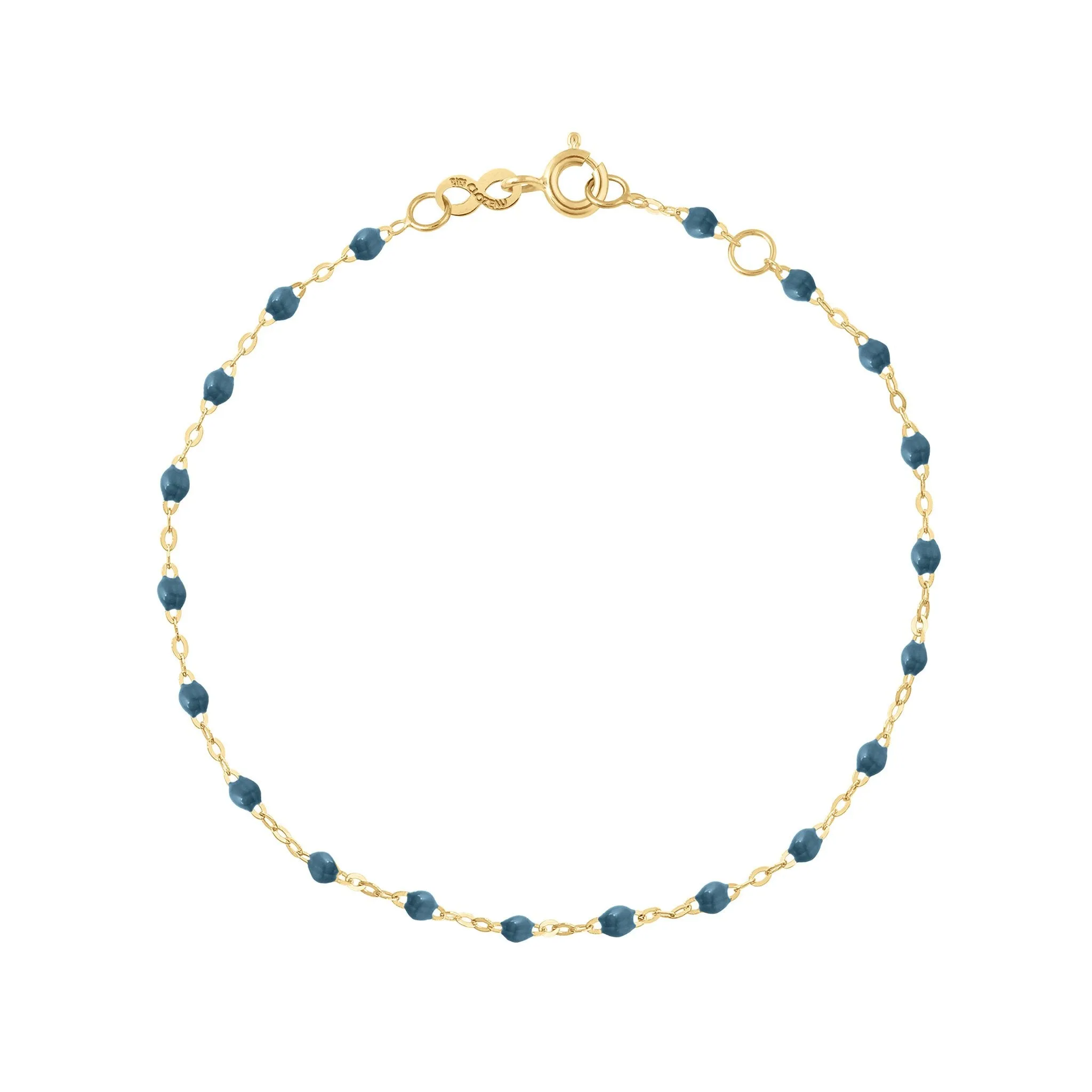 Classic Gigi Jeans bracelet, Yellow Gold, 6.7