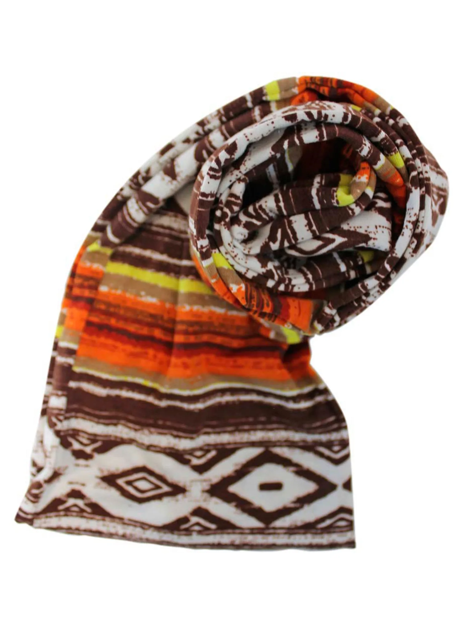 Colorful Aztec Print Ring Infinity Scarf