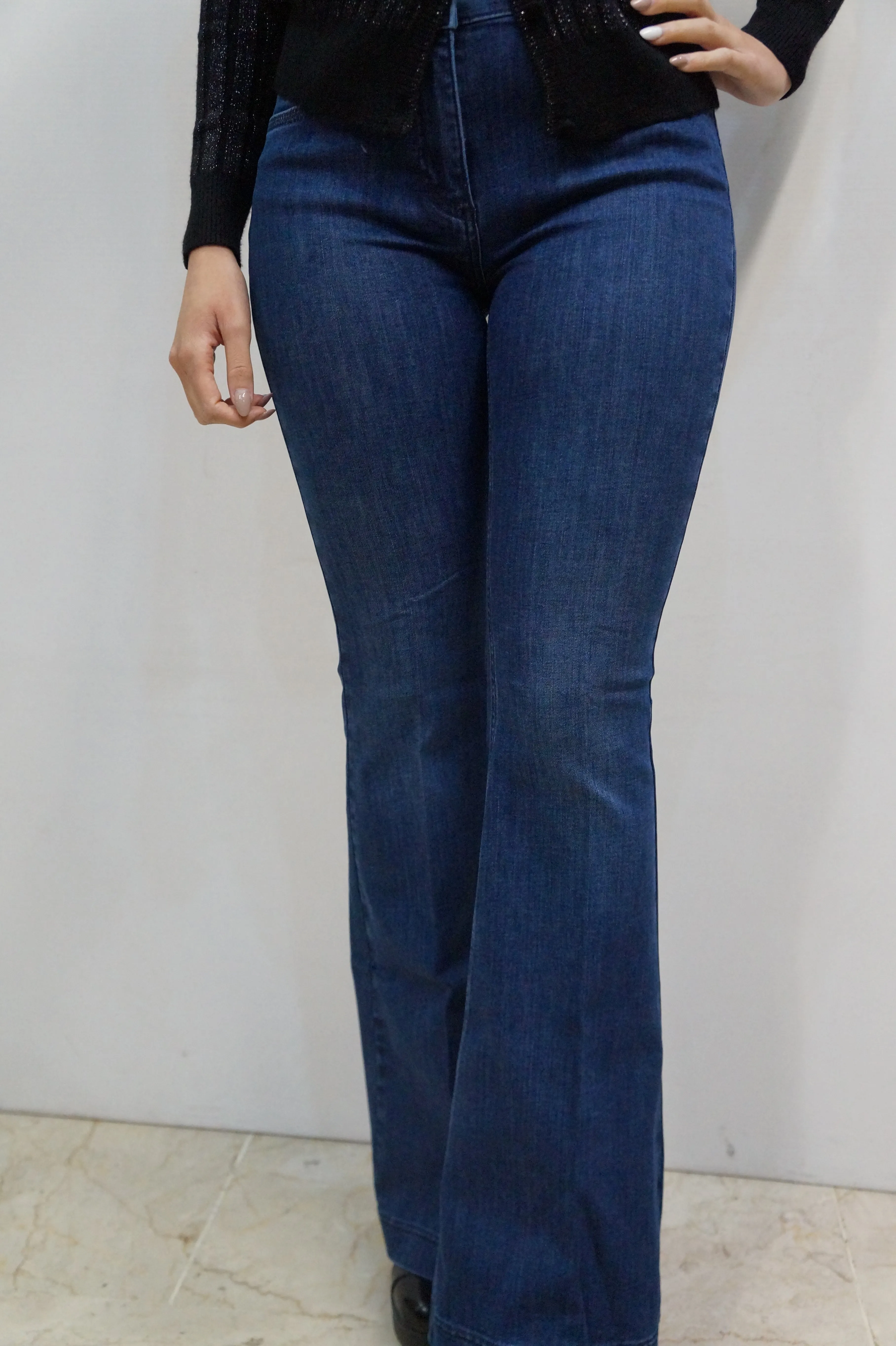 Corte Dei Gonzaga Jeans a Zampa Donna 1R2110E1264