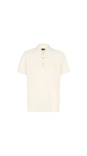 Cotton Polo Shirt - Ivory