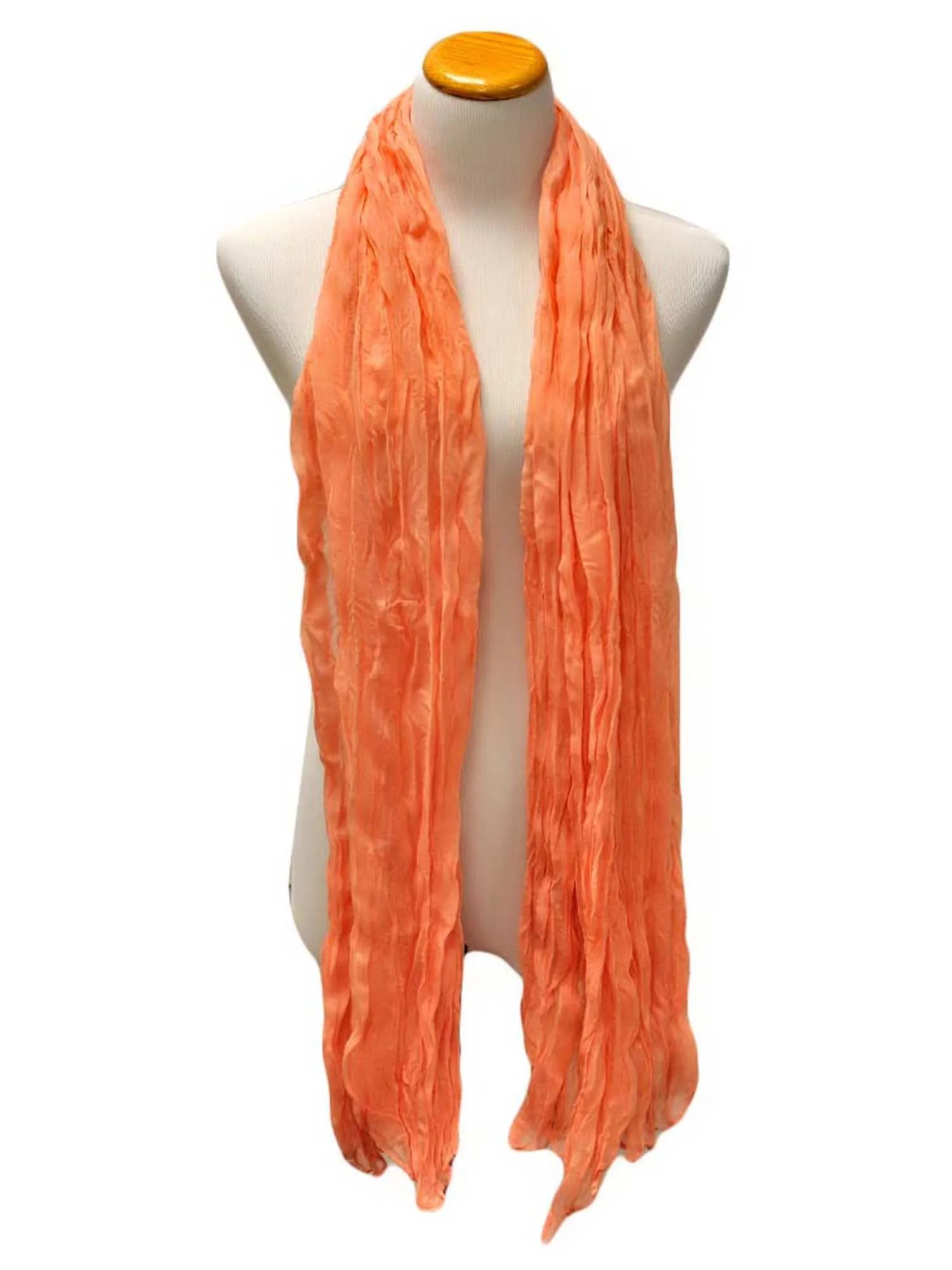 Crinkled Texture Summer Scarf