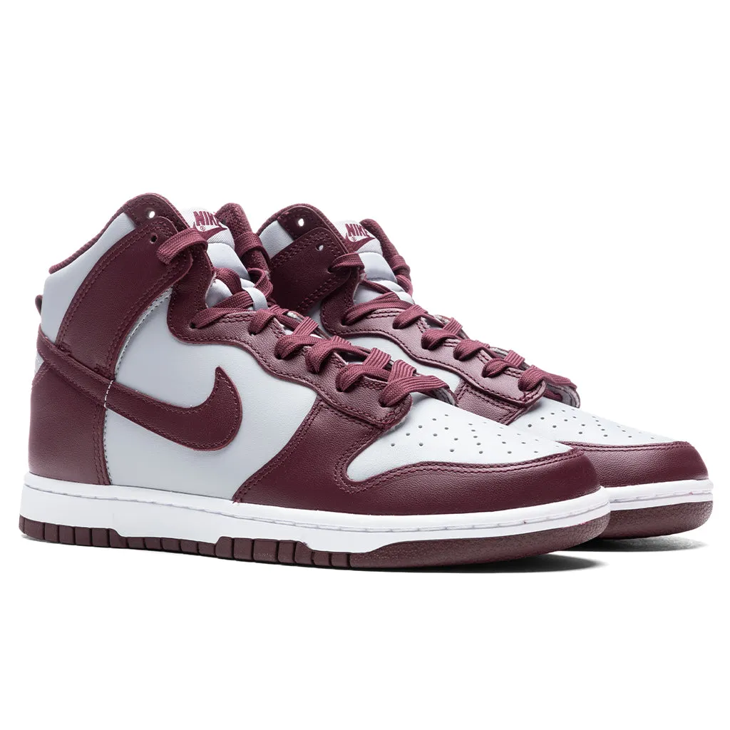 Dunk High Retro - Dark BeetRoot/Wolf Grey