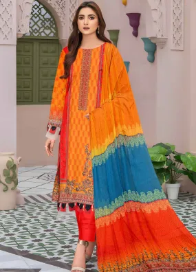 D'Vine By Five Star Digital Printed 3 Piece Unstitched Suit FS24DPL-1178