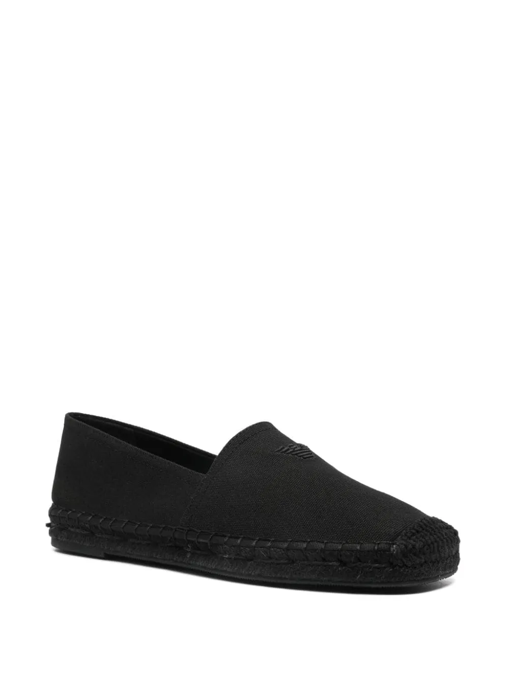 Emporio Armani Flat Shoes Black