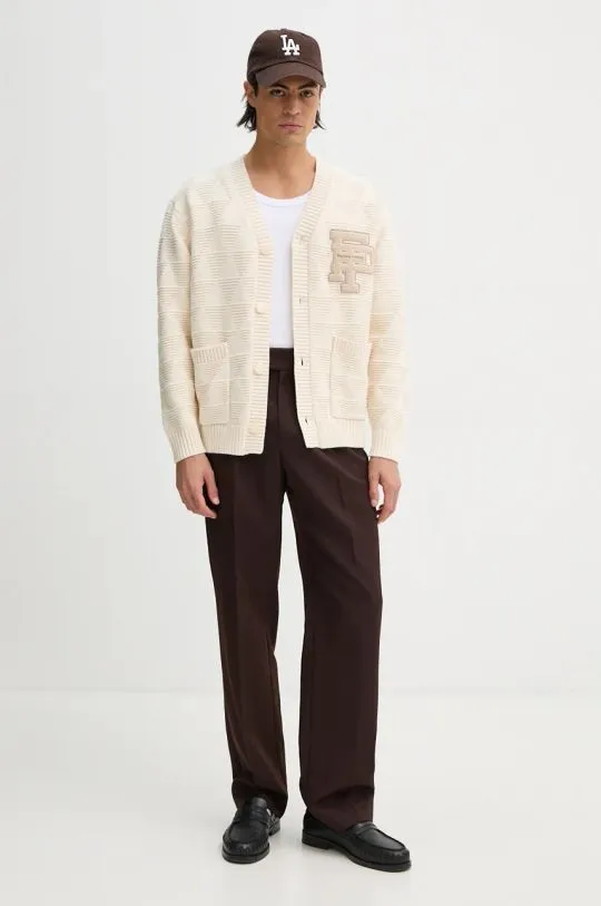 Filling Pieces cotton cardigan beige color 83016989936