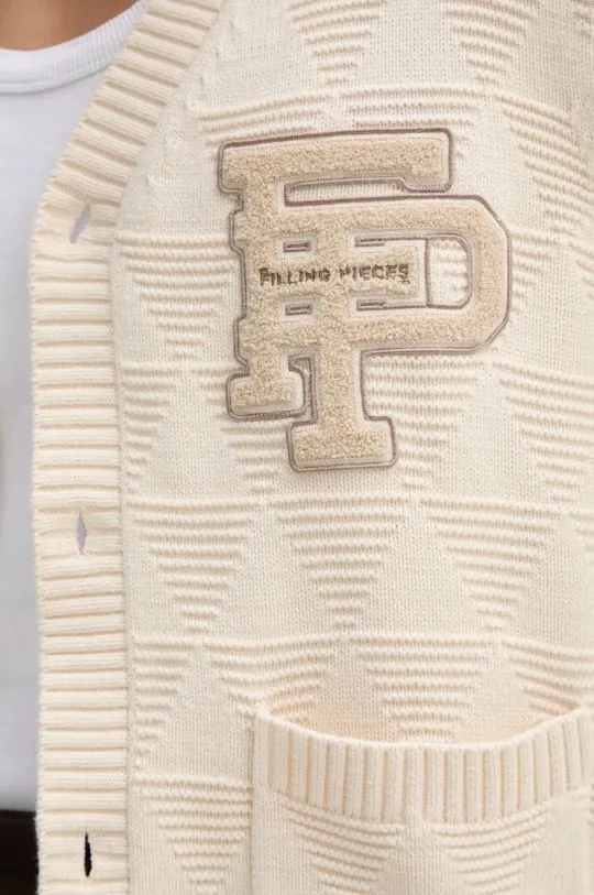 Filling Pieces cotton cardigan beige color 83016989936