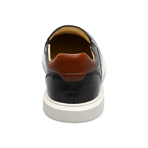 Florsheim Social Plain Black and White Sneaker