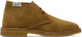 Ghiaia Cashmere Tan Suede Desert Boots