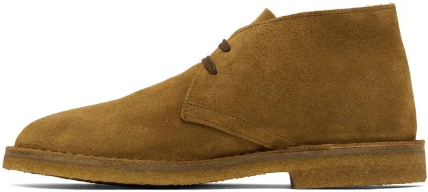 Ghiaia Cashmere Tan Suede Desert Boots