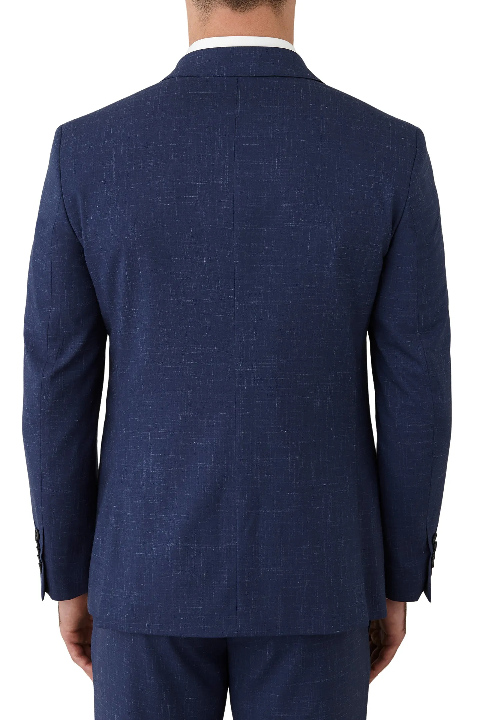 Gibson - Ionic/Caper Suit - Blue/White Textured