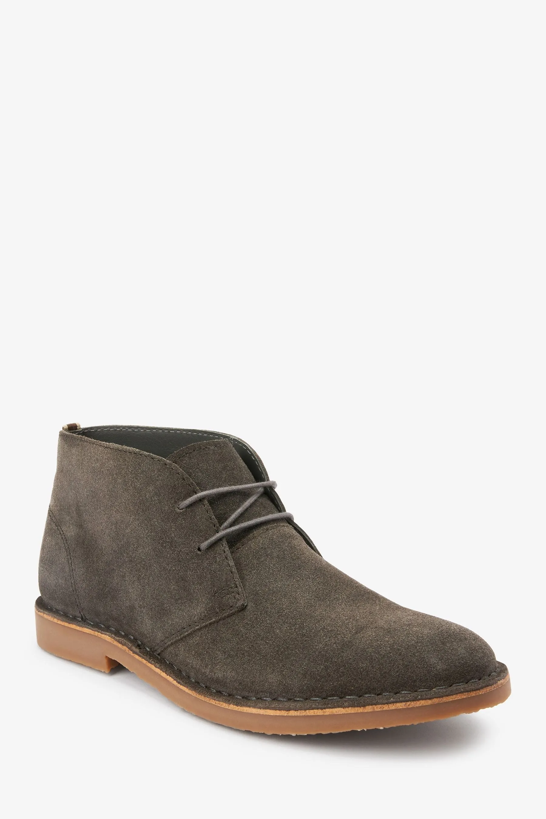 Grey Suede Desert Boots