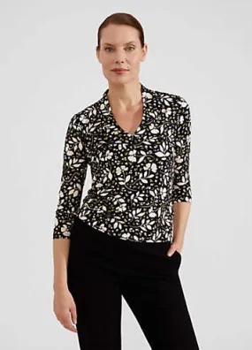 HOBBS Aimee Printed Top | Kaleidoscope