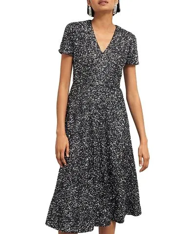 Hobbs London Tatiana Sequin Dress