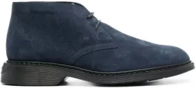 Hogan suede desert boots Blue