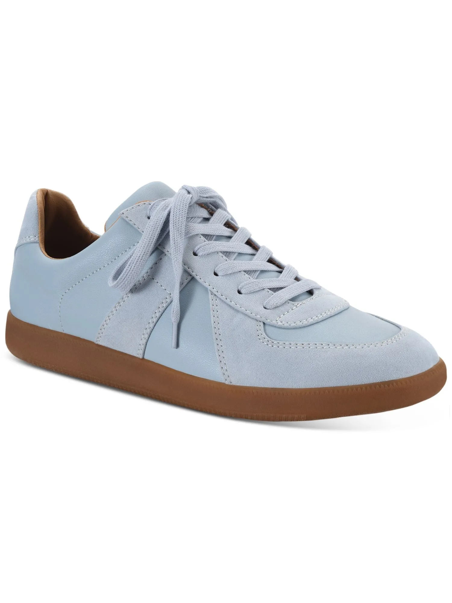 INC Mens Light Blue Padded Harlan Round Toe Platform Lace-Up Athletic Sneakers Shoes M