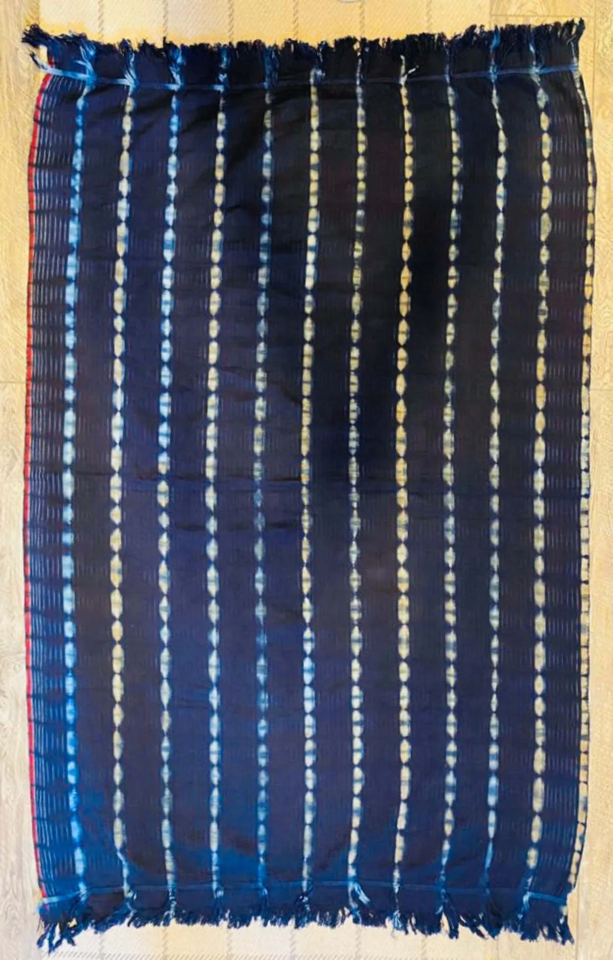 Indigo Vintage handloomed scarf