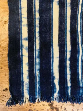 Indigo Vintage handloomed scarf