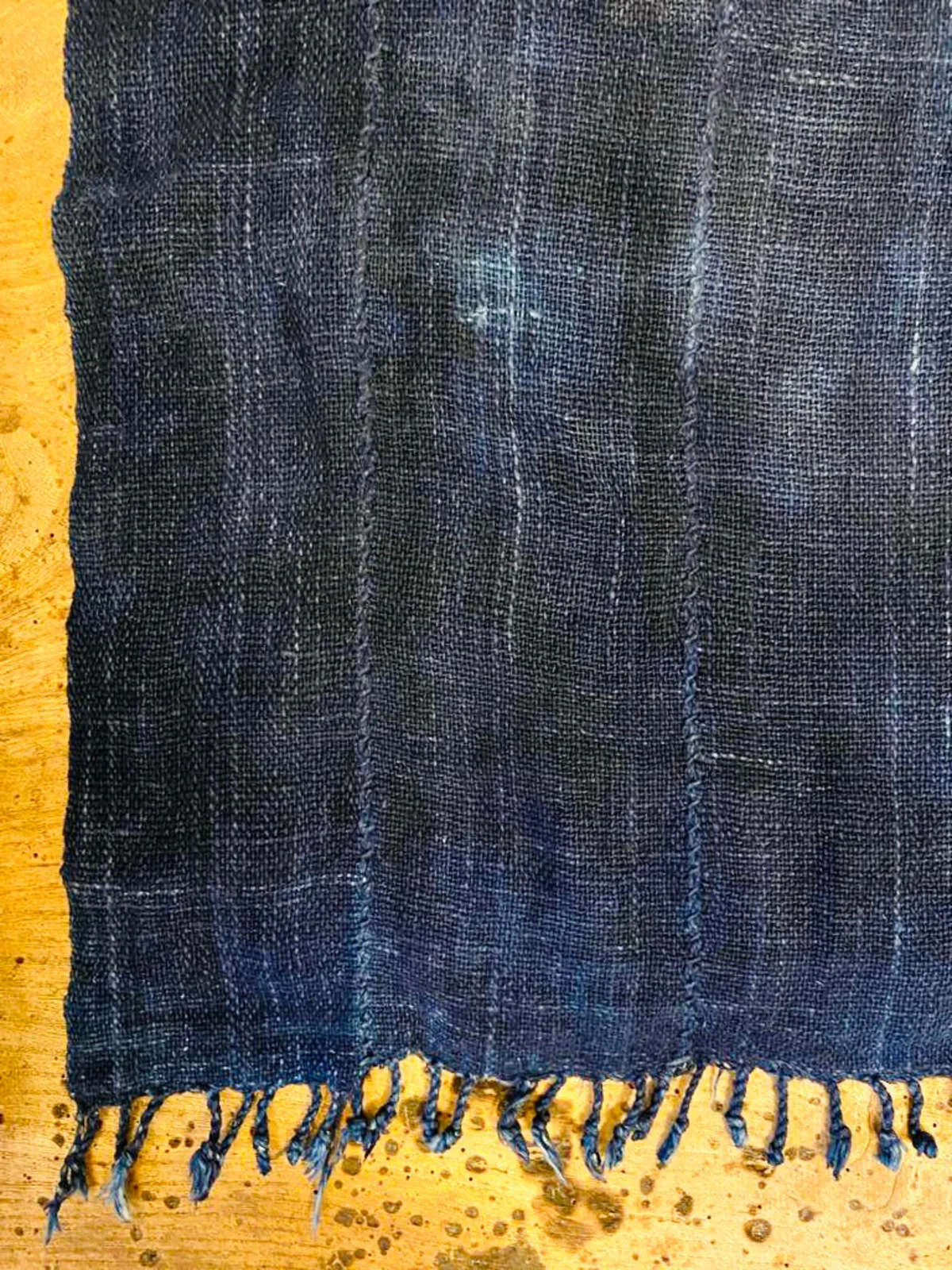 Indigo Vintage handloomed scarf