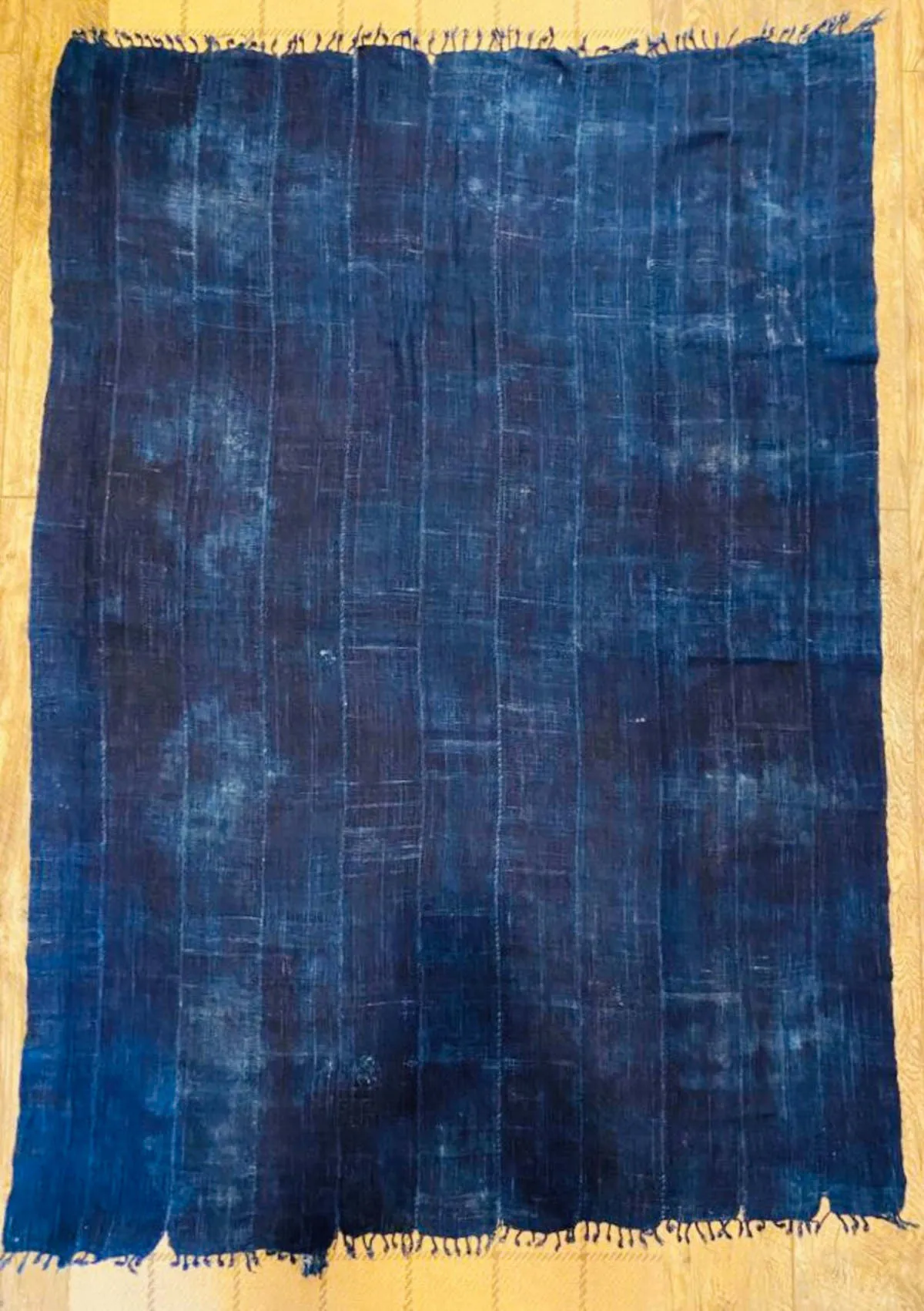 Indigo Vintage handloomed scarf