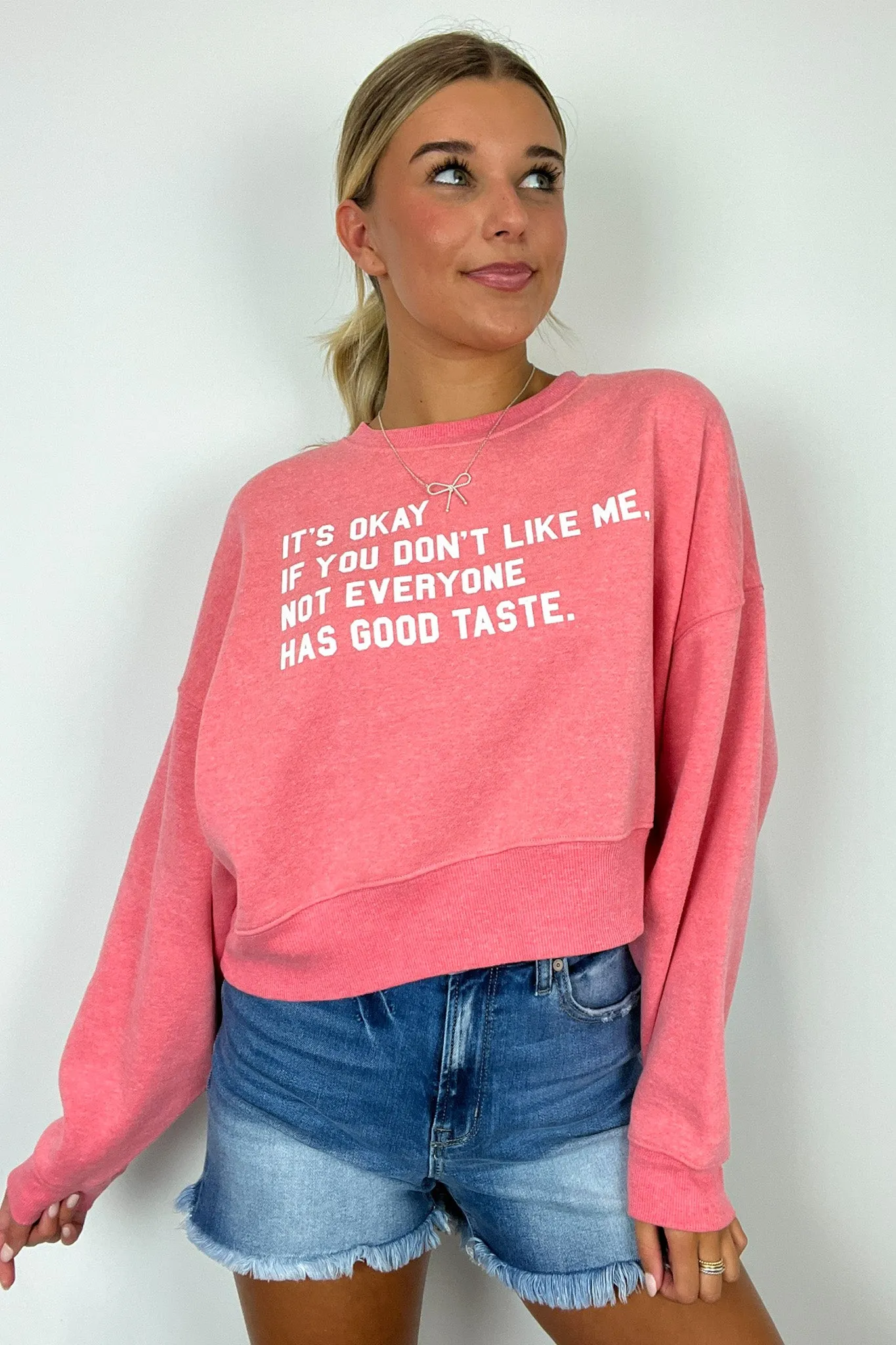 It's OK if you don't like me Graphic Pullover