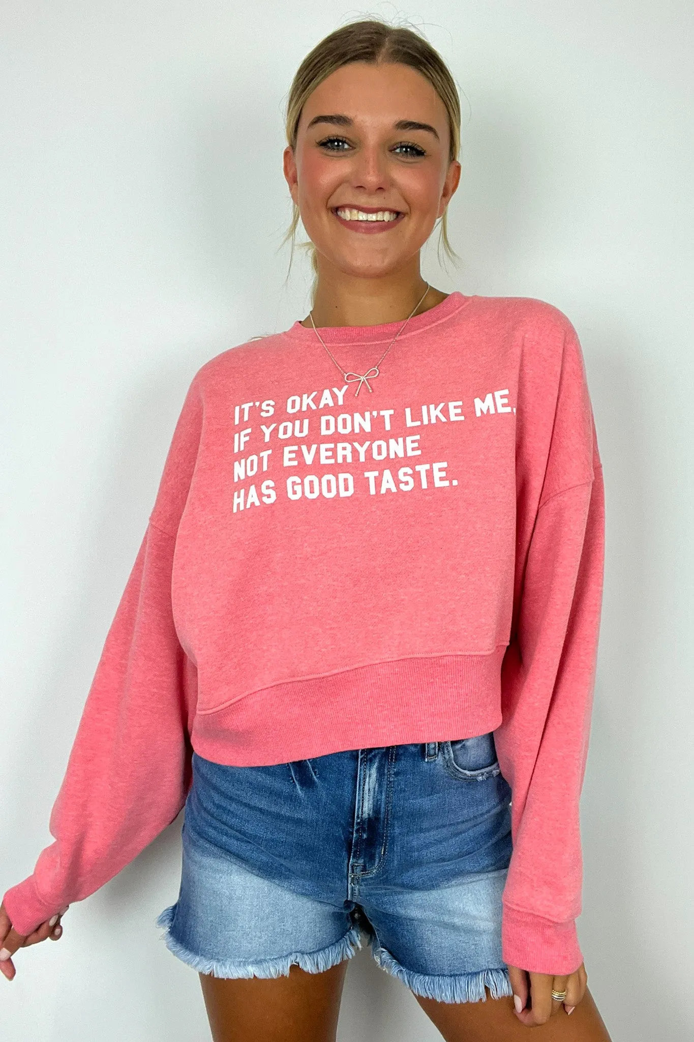 It's OK if you don't like me Graphic Pullover