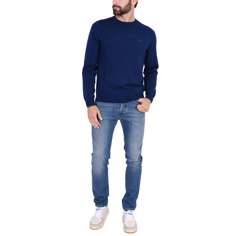 JEANS UOMO SLIM IN DENIM STRETCH, BLU