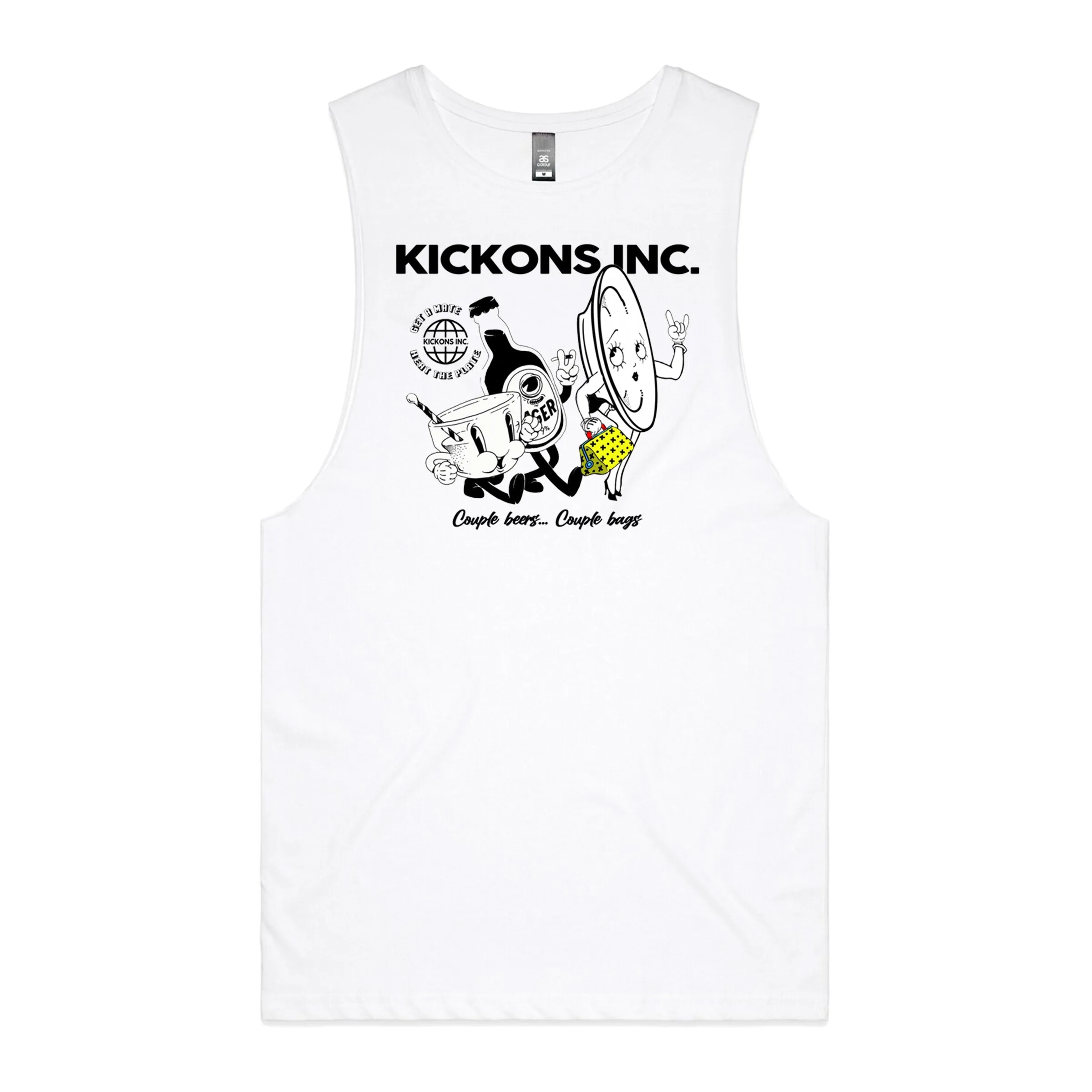 Kickons Plate Mate Muscle Tee