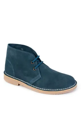 Ladies Suede Desert Boots